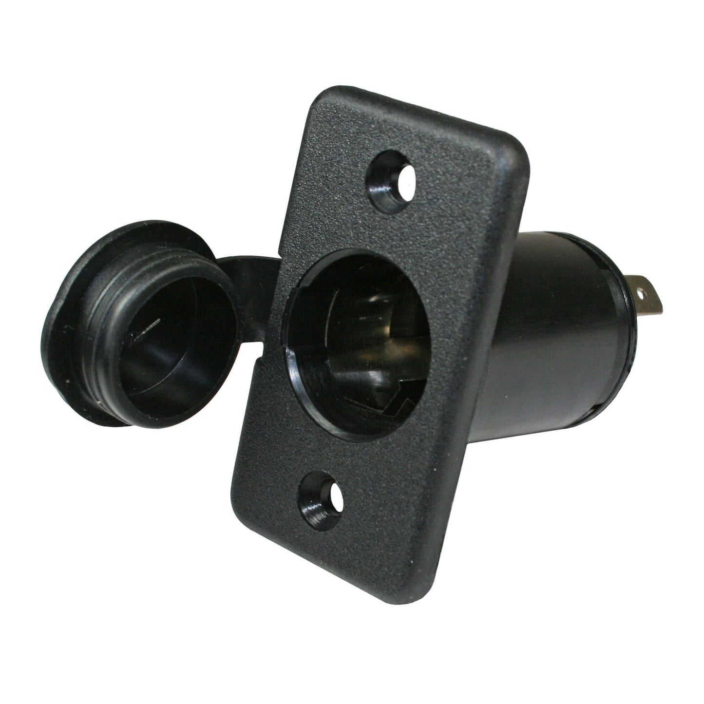 Presa a muro 12v universale da incasso con coperchio
