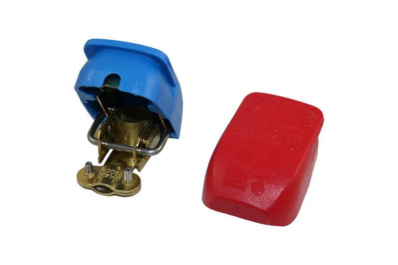 Set Ojop di morsetti per batteria con sgancio rapido