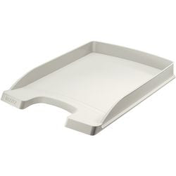Bandeja para cartas Leitz Plus gris A4 poliestireno