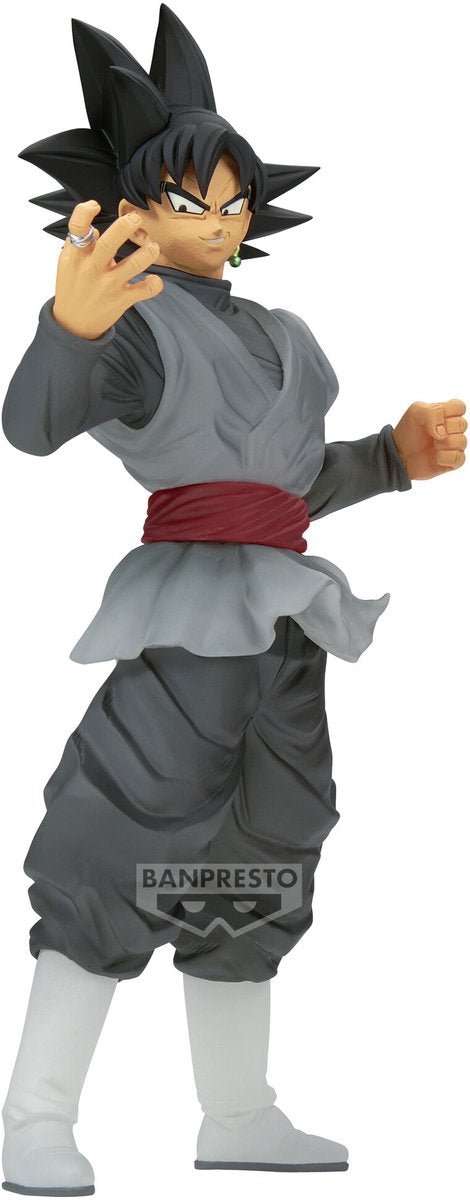 Banpresto co., ltd. dragon ball super - clearise - black goku statue 19cm