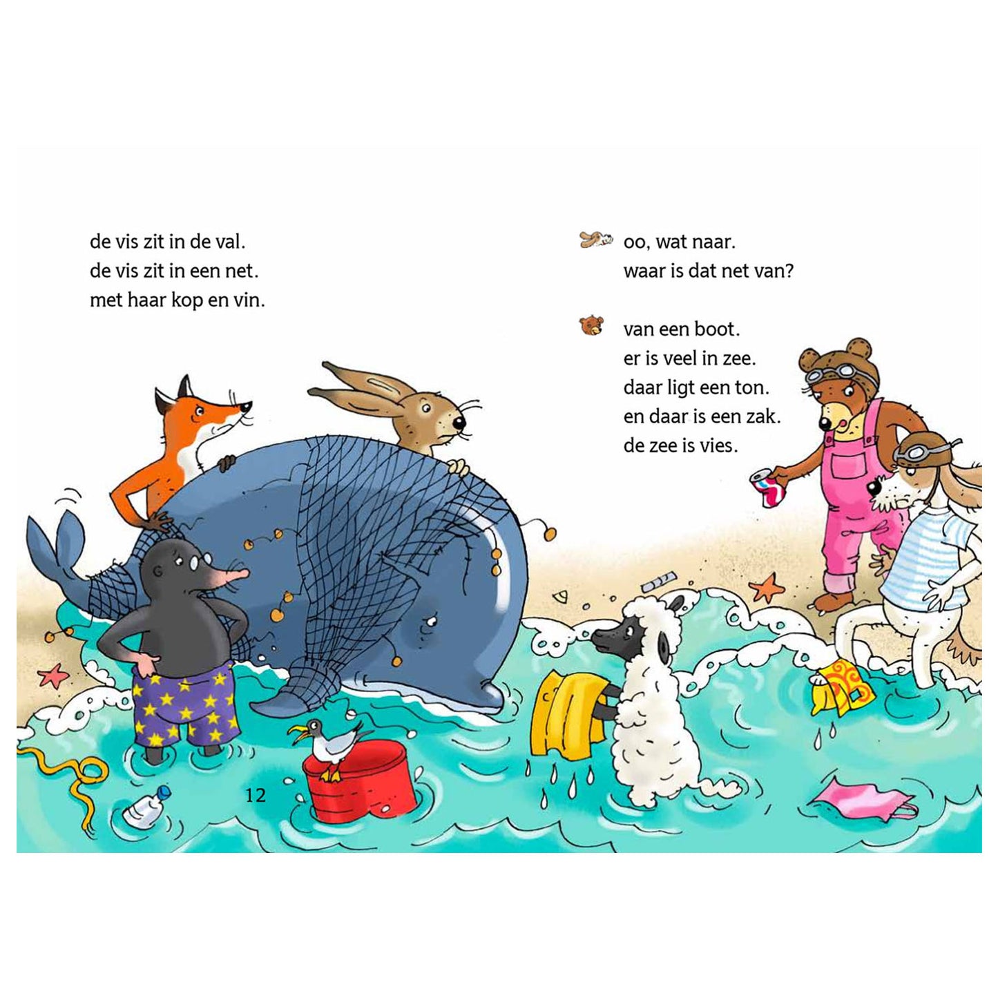 L'editore Kluitman de Bol Van Lif, un pesce a terra avri