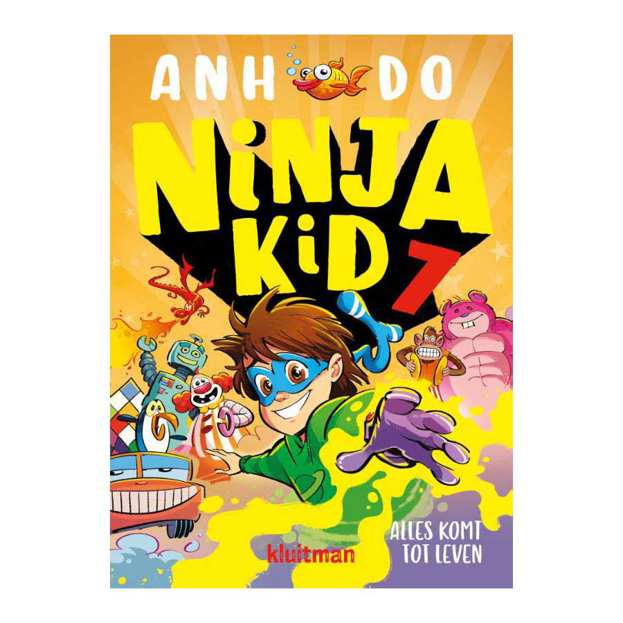 Uitgeverij Kluitman Ninja Kid: tutto prende vita