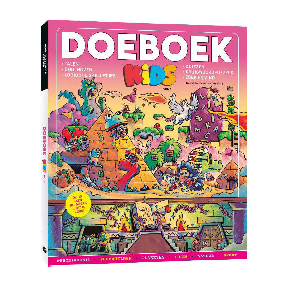 Libro de actividades para niños de la editorial Kluitman - vol.3 verano