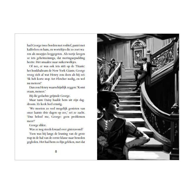 Kluitman Publishers sono sopravvissuto: la fine del Titanic