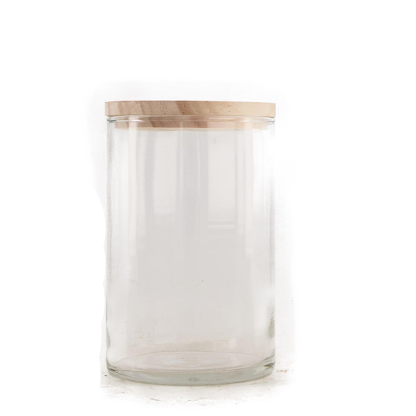 Vaso Dijk Natural Collection in vetro ø10x15,8 cm con coperchio predisposto