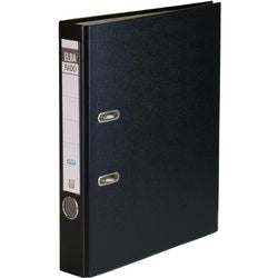 Ordner elba rado nero brillante a4 350 fogli cartone polipropilene