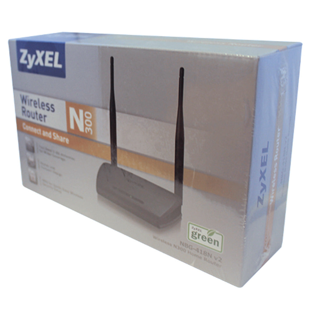 Zyxel zyxel nbg418n v2 router wireless 300 mbps nero
