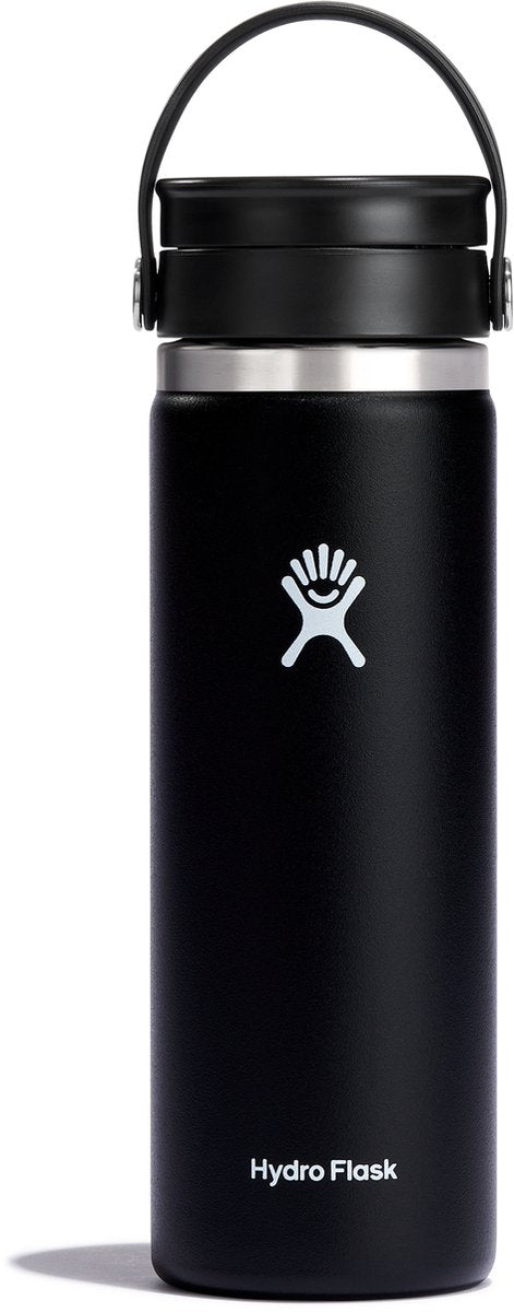 Borraccia Hydro flask wide flex sip (590 ml) - nera