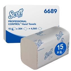 Asciugamani Scott Performance Airflex 274 fogli 1 strato bianco confezione 15 pezzi