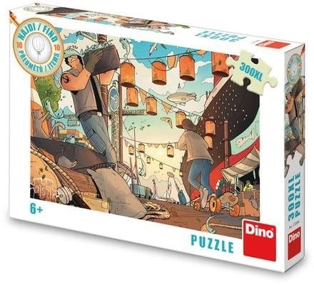 Puzzle di una porta di pesca 300 pezzi