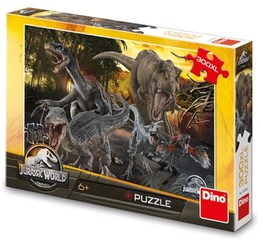PUZLER JURASSIC WORLD DINOSAUS 300 XL pezzi