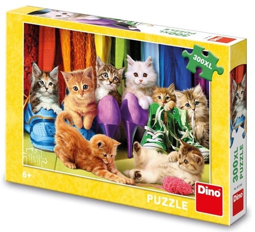 Gatti puzzle 8 simpatici figa 300 pezzi
