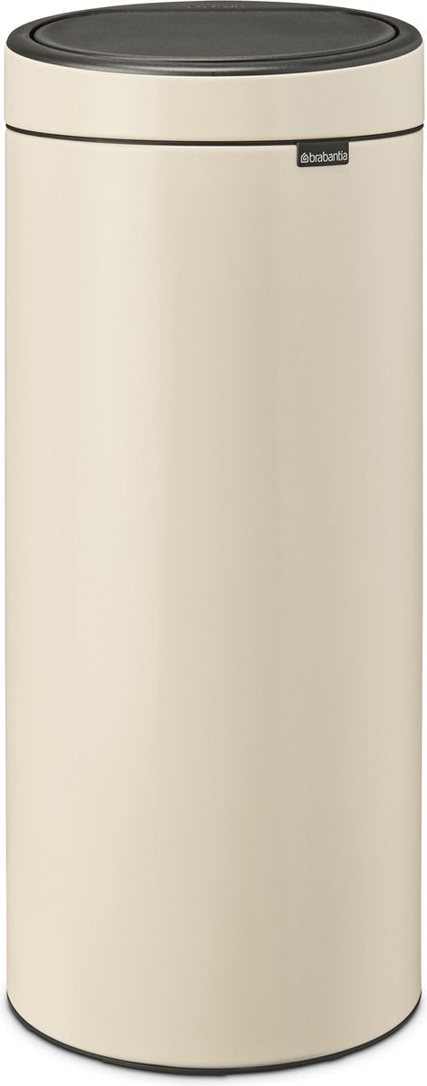 Papelera Brabantia Touch Bin - 30 litros - beige suave