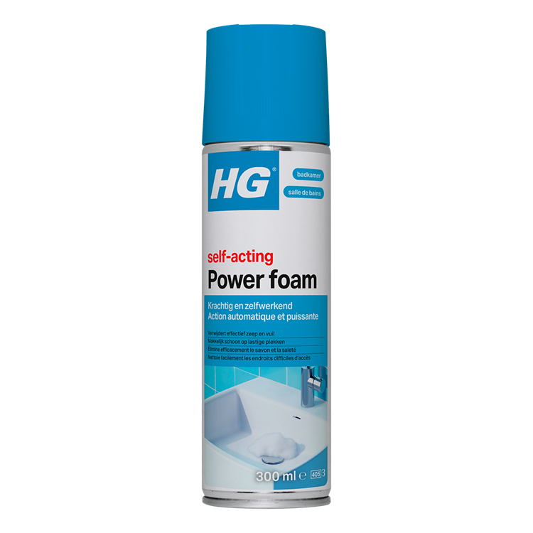 Hg 1074209 - Power Foam Bagno | 6 pezzi