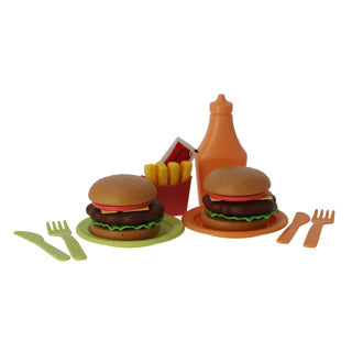 Jipy set gioco hamburger in bioplastica 25 pezzi