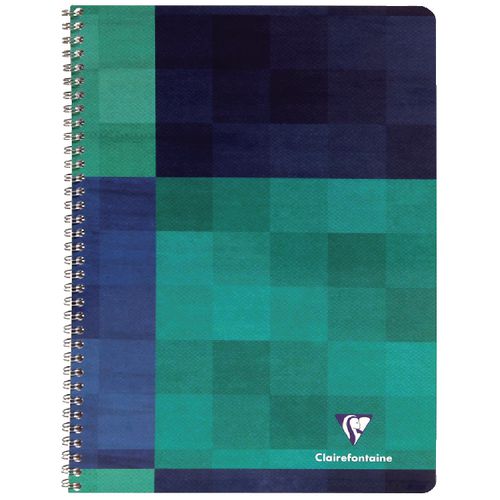 Escritura en espiral clairefontaine 8722 17 x 22 cm surtido