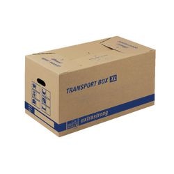 Caja de mudanza tidypac 360 (w) x 690 (d) x 370 (h) mm marrón 10 piezas