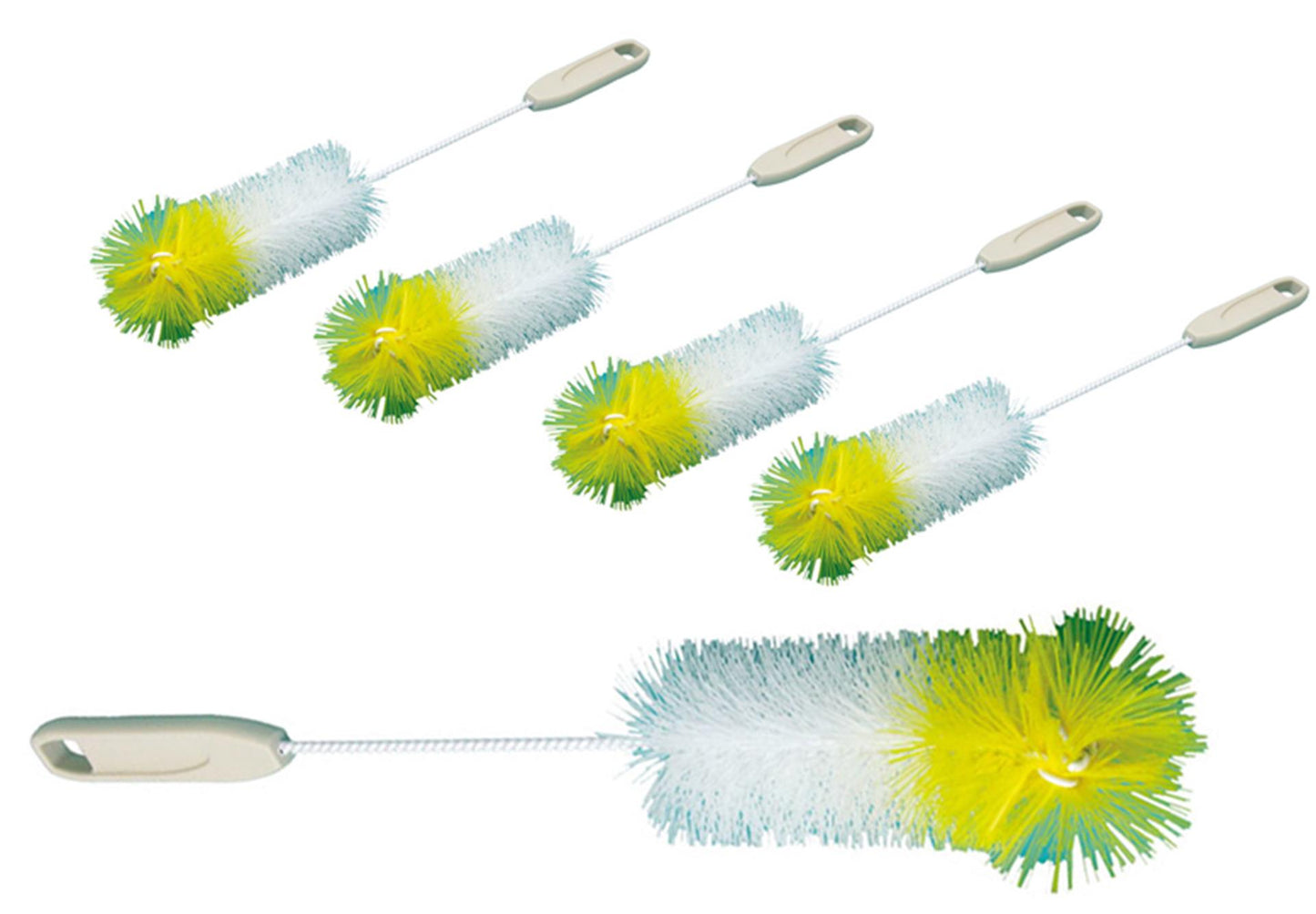 Scovolino per bottiglie 1 2l 35x5cm sacchetto da 10 pz