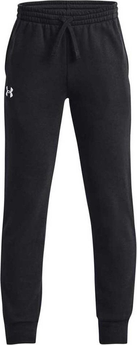 Under armour ua rival polar joggers-blk pantalones deportivos para niños - negro - blanco