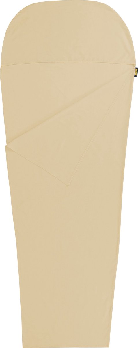 Mummia borsa lenzuolo da campeggio Abbey - cotone - lenzuolo da viaggio - 220x86