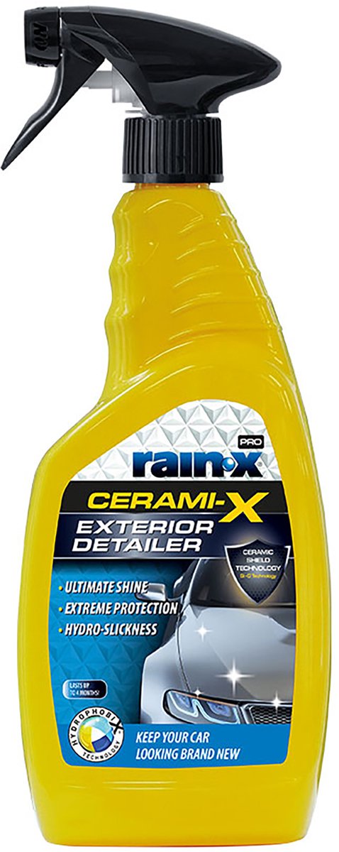 Detergente per esterni Rain-x cerami-x - resistente all'acqua - protezione di lunga durata - 750 ml