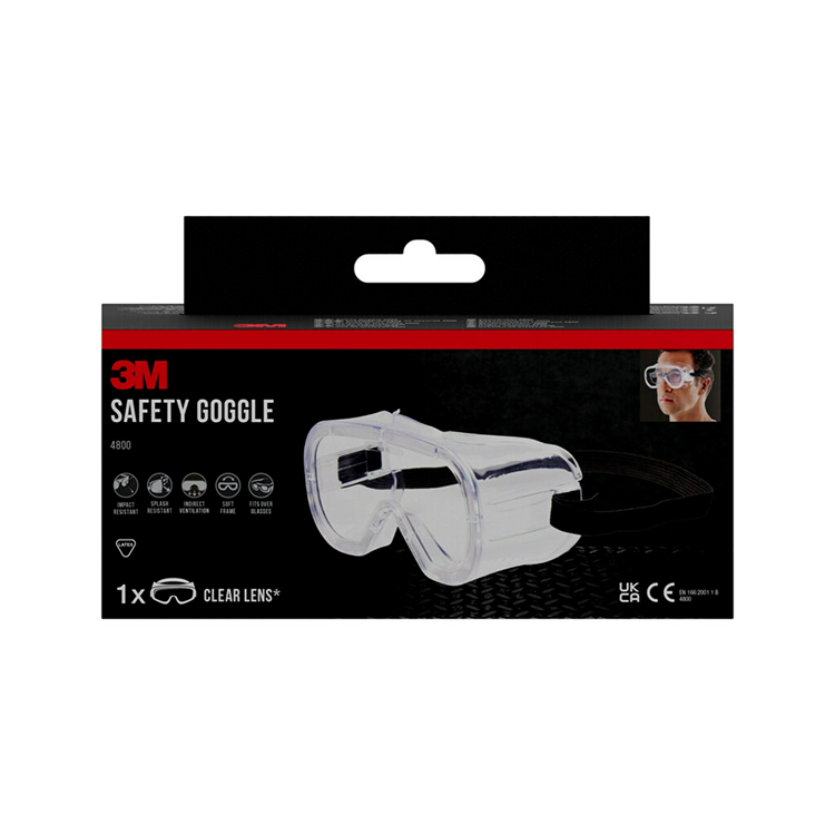 3m 1061812 - gafas 4800c1 pc anuncio transparente | 1 pieza