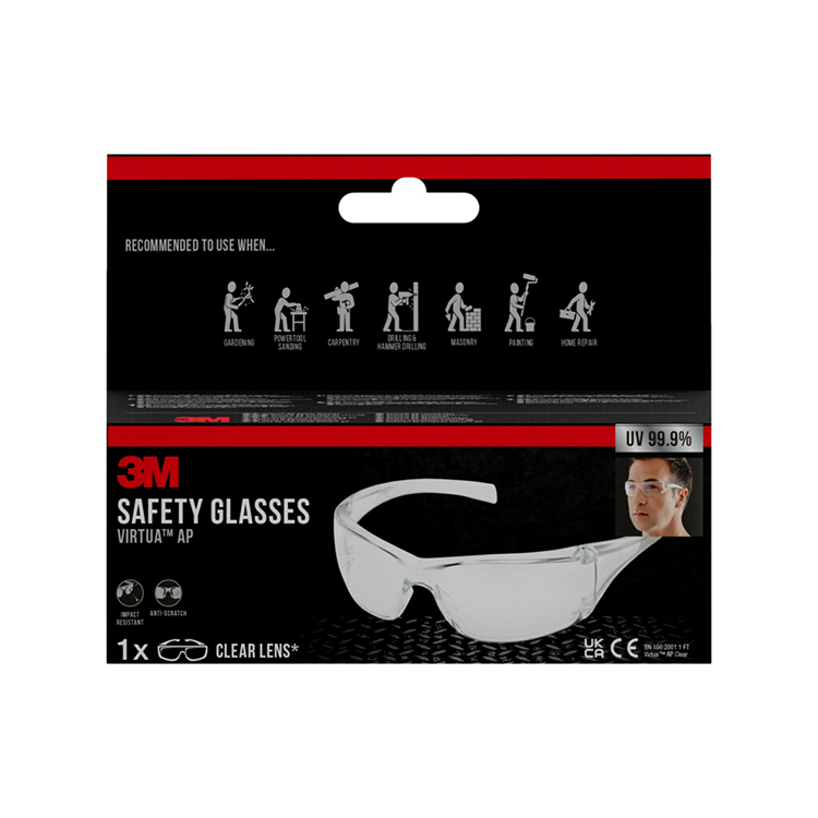 3m 1061824 - gafas vircc1 | 3 piezas