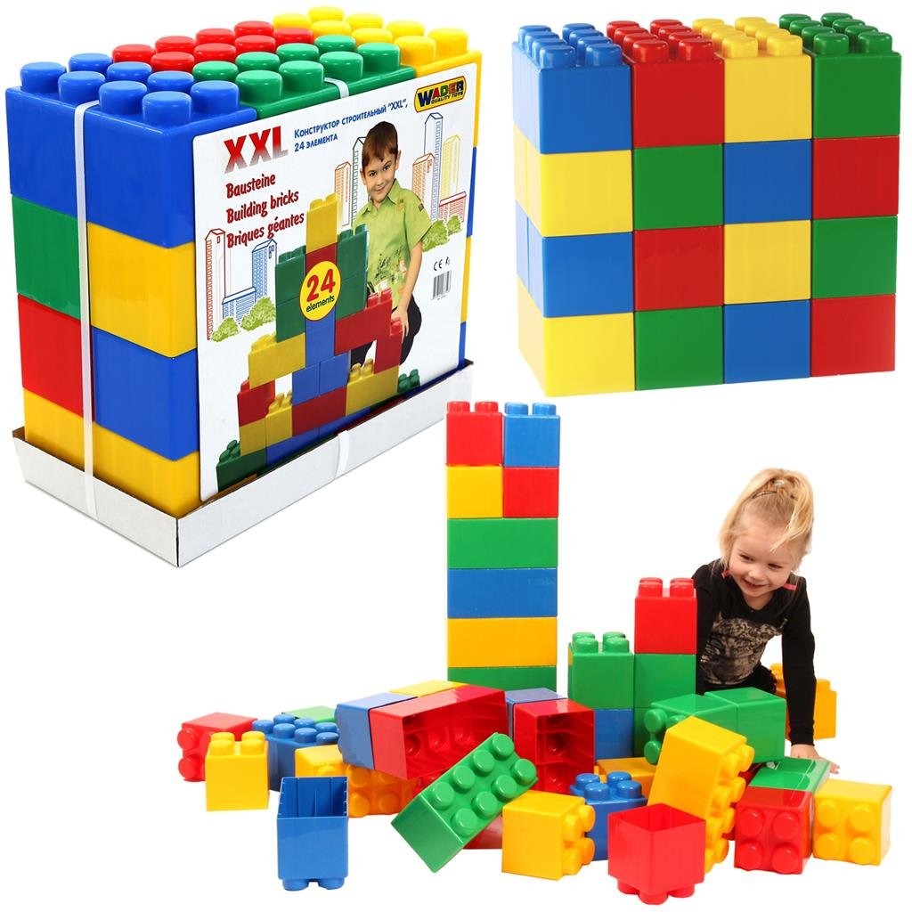 Wader Wader Mega Building Blocks 24 piezas