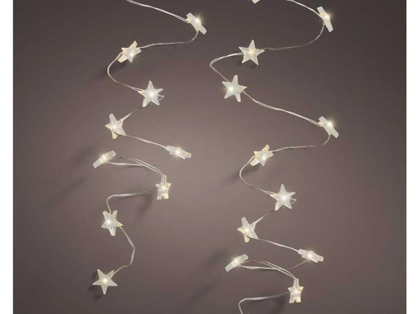 Lumineo micro stella luminosa a LED 95 cm 20 l