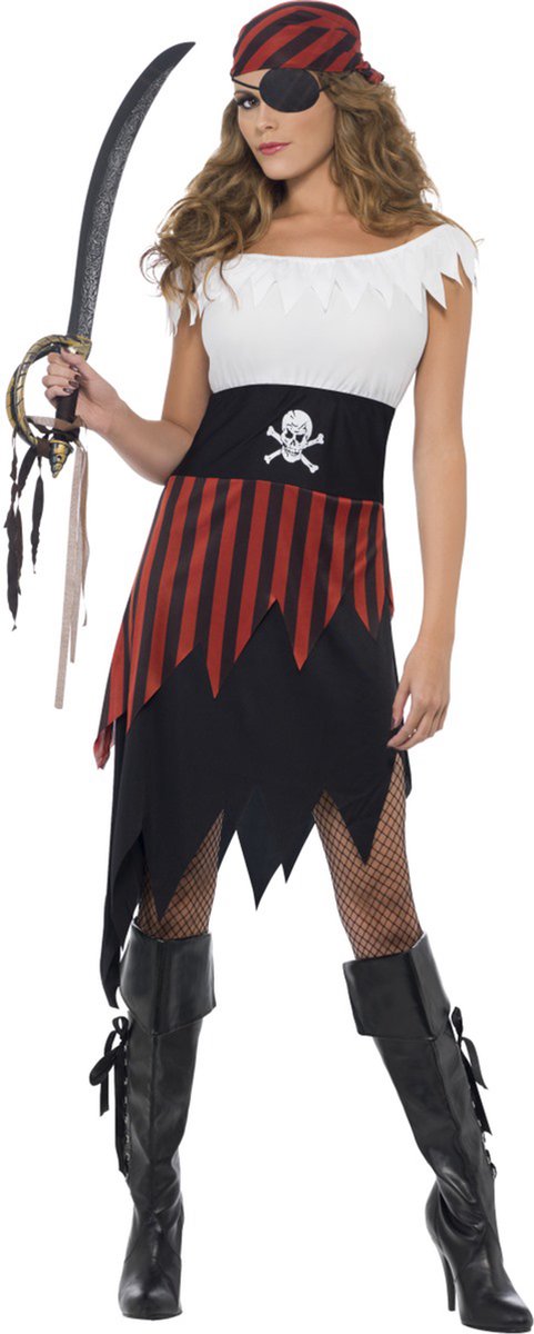 Costume da pirata Vegaoo per donna - travestimento - piccolo