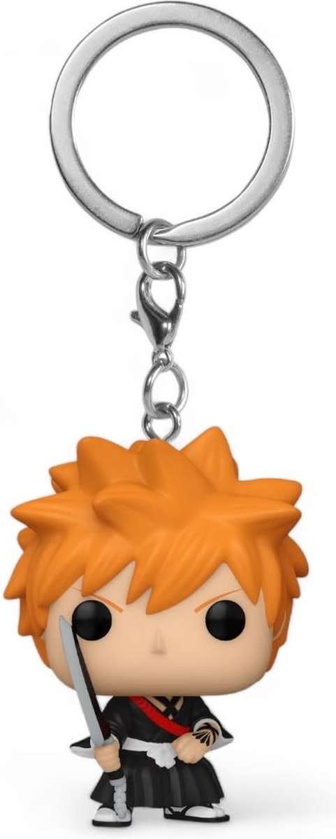 ¡Funko pop de bolsillo! animación: blanqueador - ichigo kurosaki (llavero)