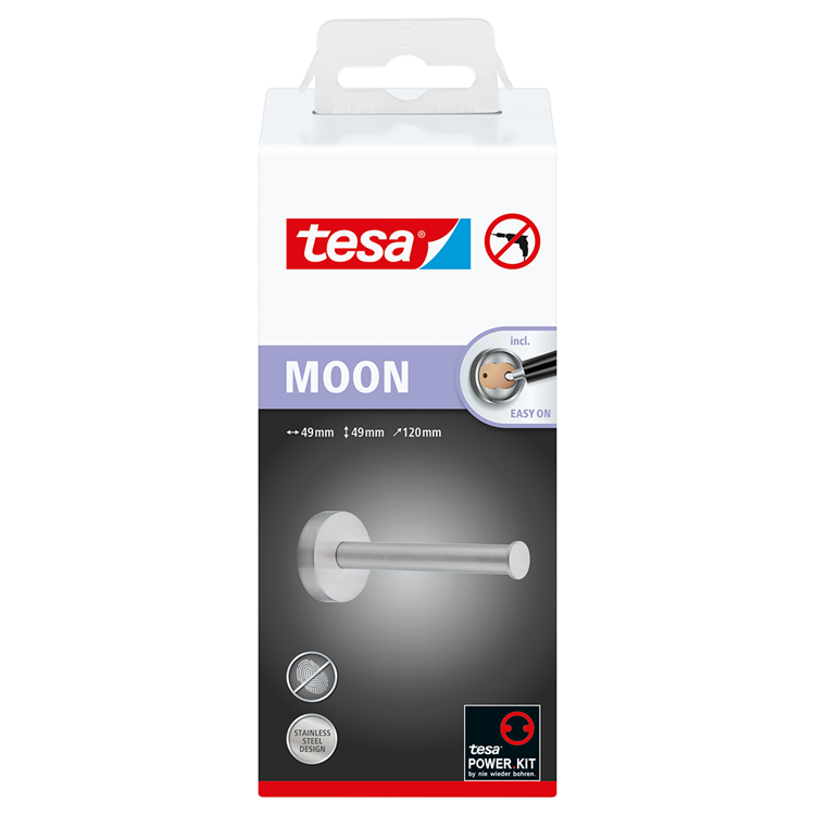 Tesa 1061433 - Portarrollos de repuesto luna | 1 pieza