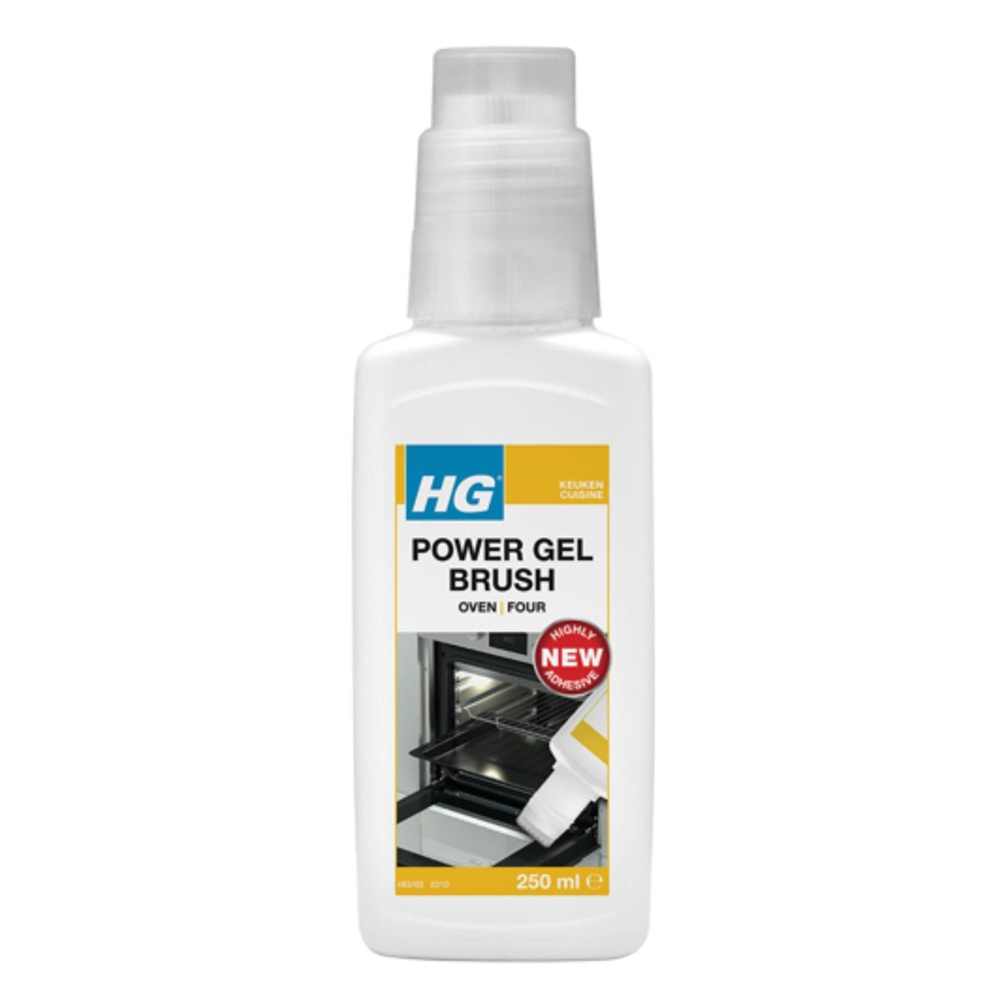 Hg power gel cepillo horno 0,25l