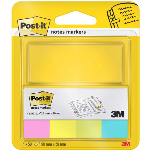 Indexes post-it colores surtido 200 piezas