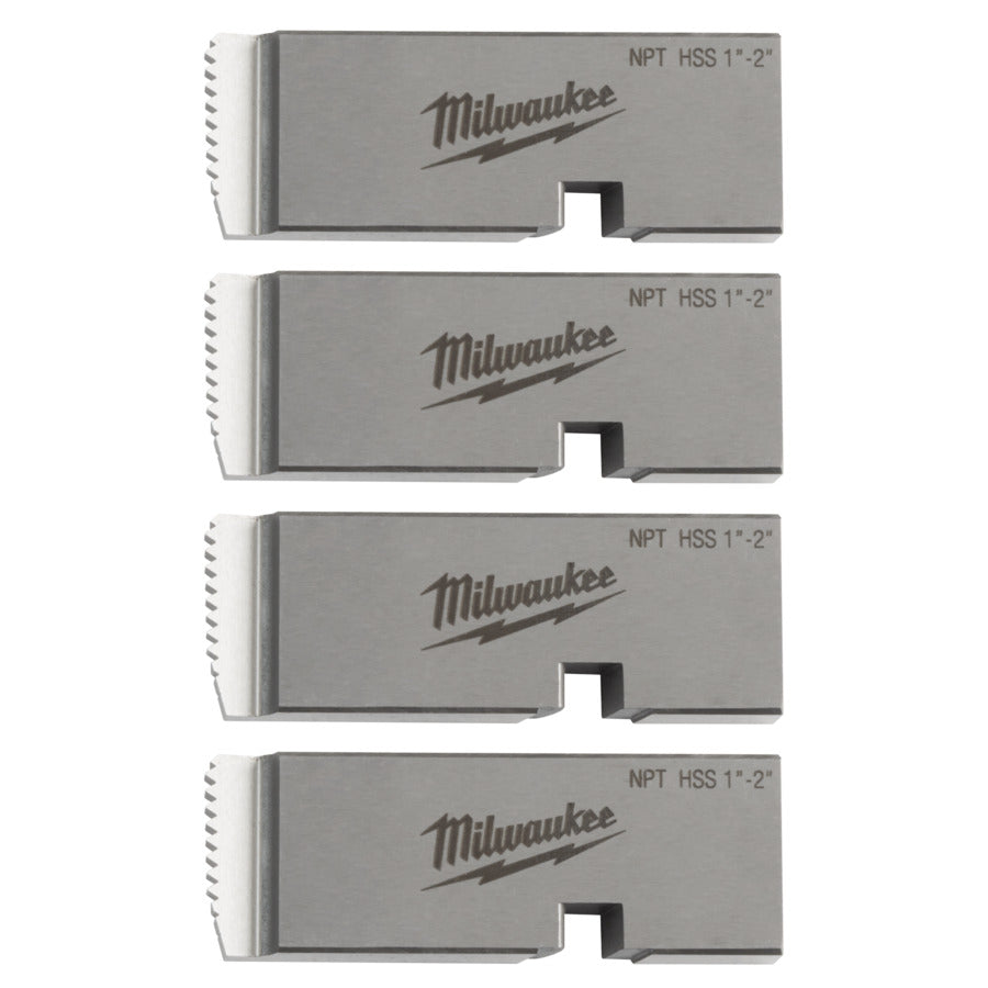 Troquel cortahilos para tubos Milwaukee ptr2d 1 -2 npt hss - 48361206