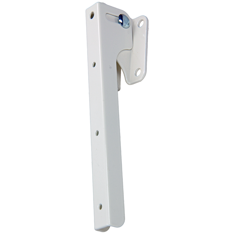 1059993 - consolle pieghevole 200 bianco portata 50 kg la coppia | 6 pezzi