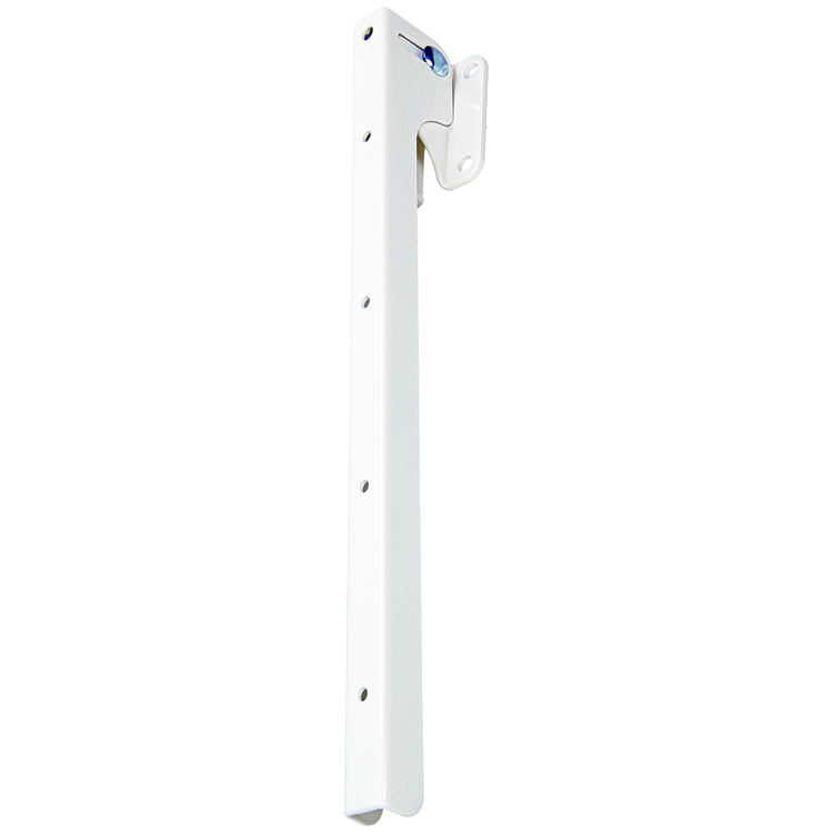 1059996 - consolle pieghevole 300 bianco portata 75 kg la coppia | 6 pezzi