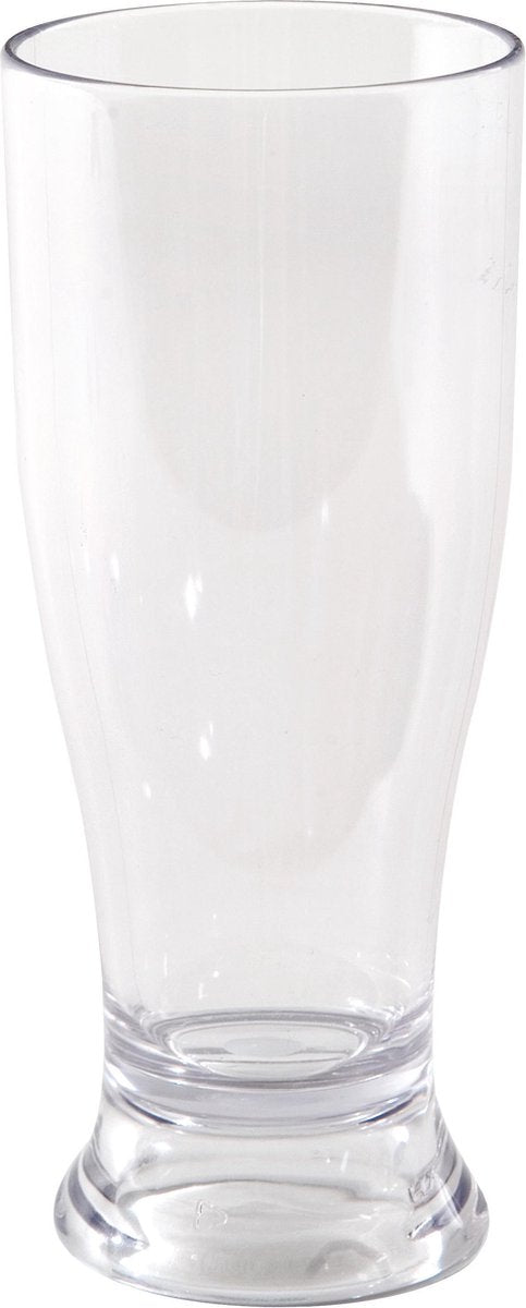 Bicchiere da birra senza etichetta - policarbonato - infrangibile - 360 ml