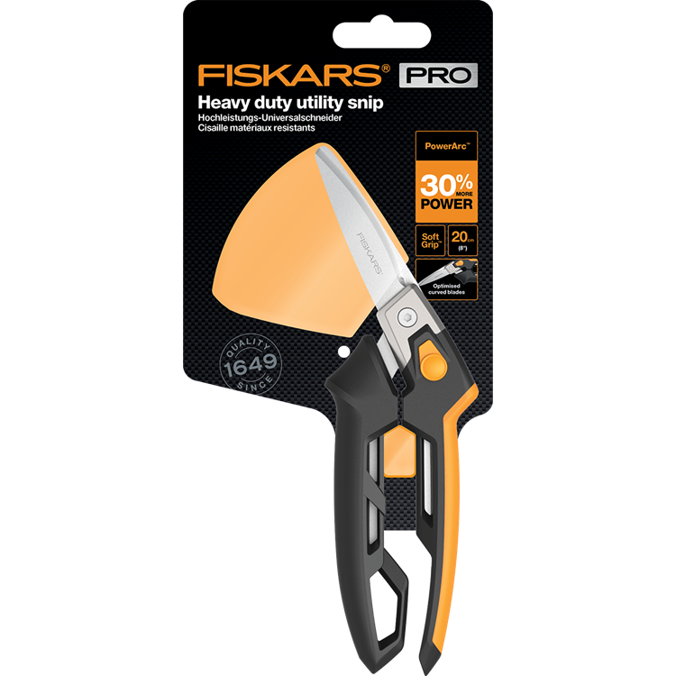 Fiskars 1063577 - powerarc heavy duty blikschaar | 1 stuks
