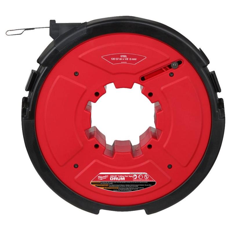 Accesorios Milwaukee tambor de cuerda de tracción de acero de 120' 1 8 - 48445176