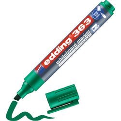 Pennarello per lavagna 363 edding punta smussata 2-5 mm verde