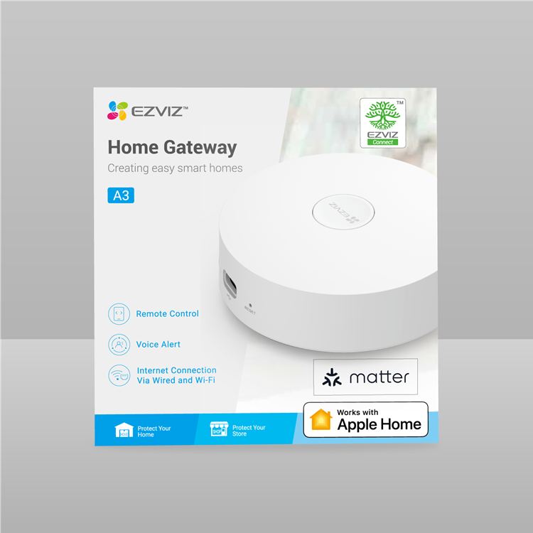 Ezviz 1074546 - gateway para casa inteligente a3 compatible con homekit asunto | 1 pieza