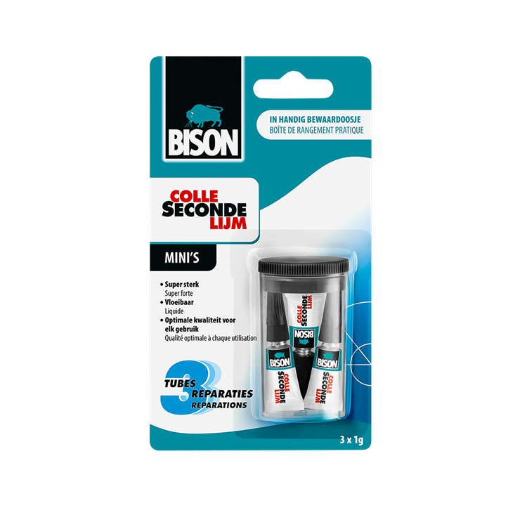 Bison bi-6309066 segundo encantador mini 3x1 gramo