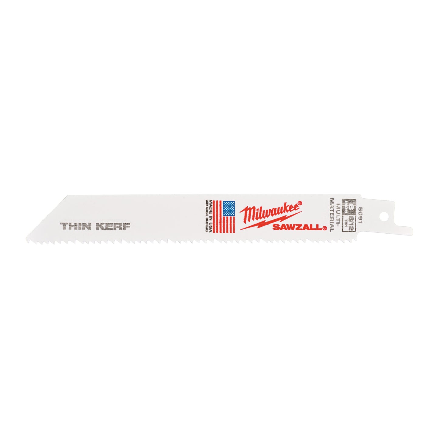 Hojas de sierra alternativa Milwaukee | universales | madera metal plastico | 150 mm x 8 12 pulgadas por pulgada | 5 piezas - 48475091