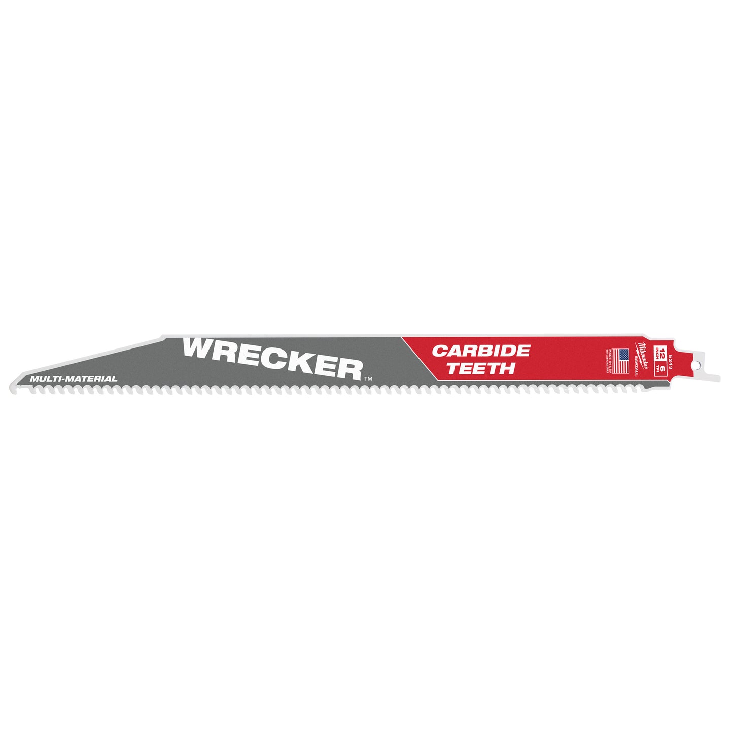 Multimateriale Milwaukee: Lame da demolizione seghettate in carburo Heavy Duty Wrecker™ | demolitore tct 300mm x 6 tpi | 1 pezzo - 48475243