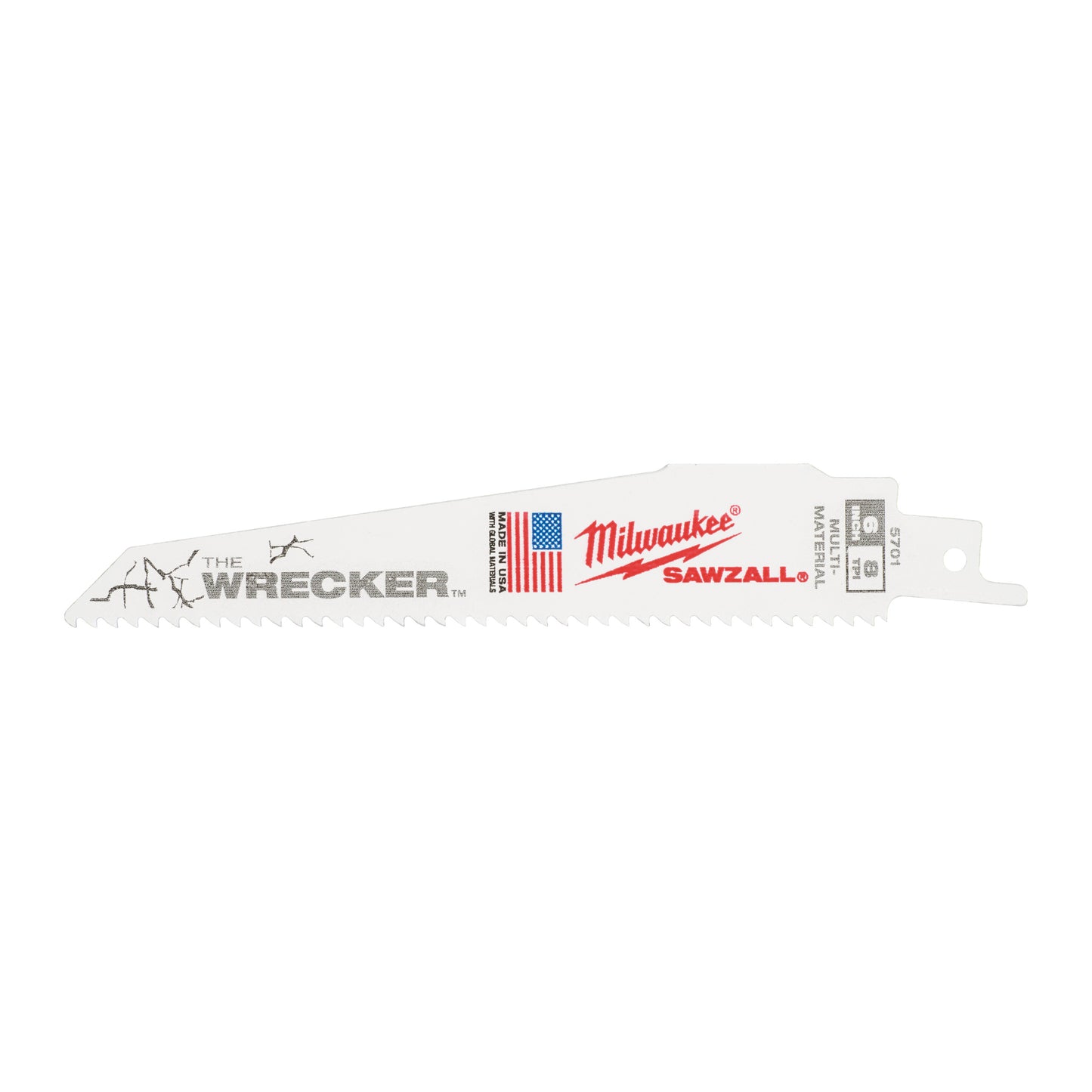 Ty Milwaukee Multi Materiale: Coltelli Heavy Du Wrecker™ | demolitore 150mm x 7 11 tpi | 5 pezzi - 48475701