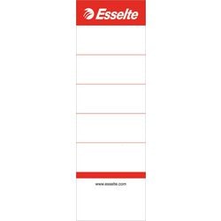 Etichetta posteriore inserto esselte 15,8x5 cm bianco