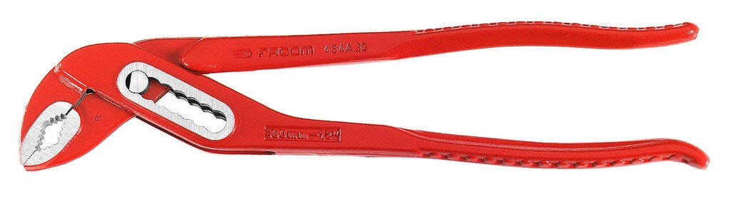 Pinza per pompa acqua Facom con passante. cerniera 300mm