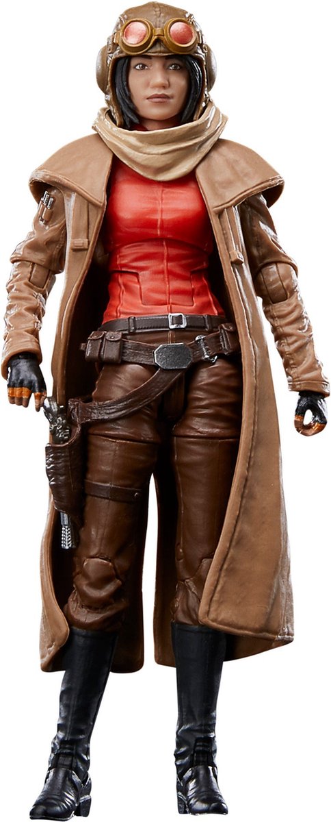 Disney hasbro star wars action figure dottor aphra 15 cm serie doctor aphra nera multicolori