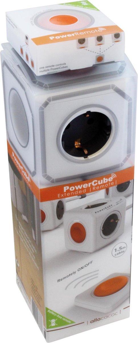 Set remoto esteso Allocacoc powercube 1,5mm2 de